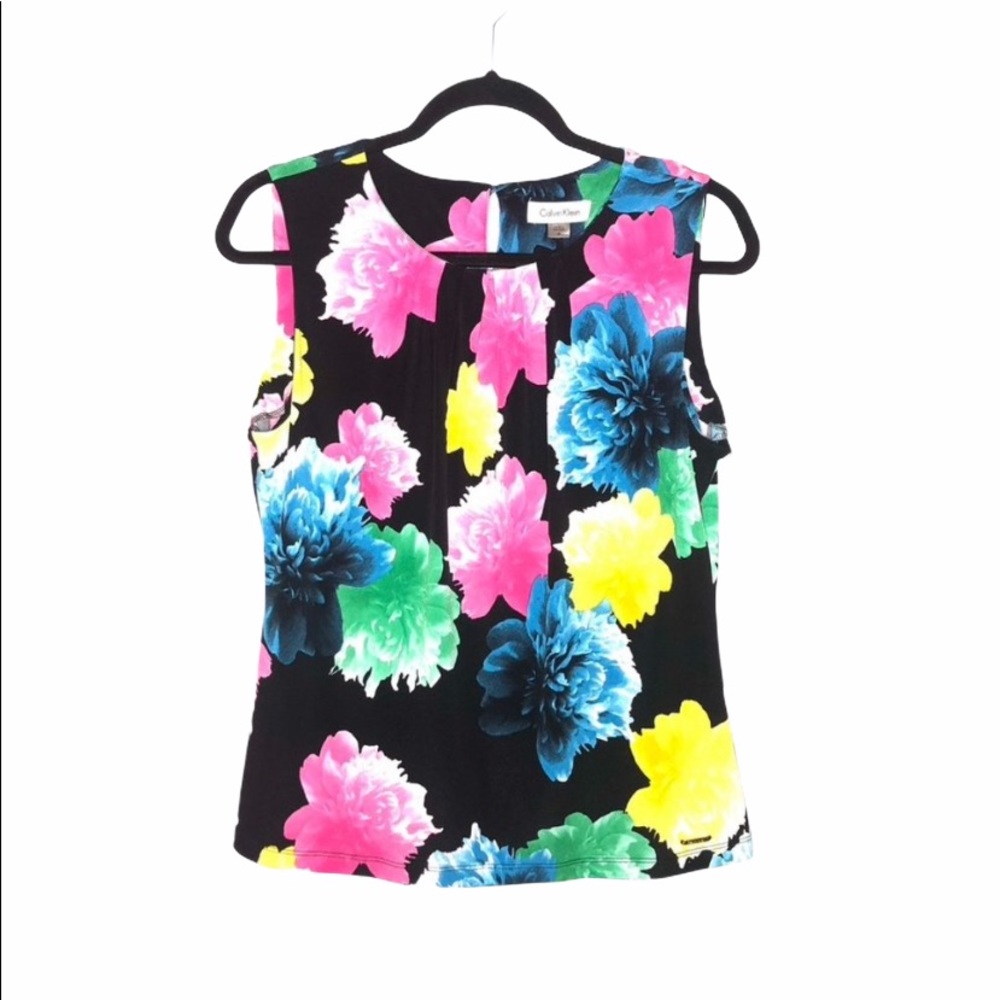 Calvin Klein Women’s Floral Blouse - Size M